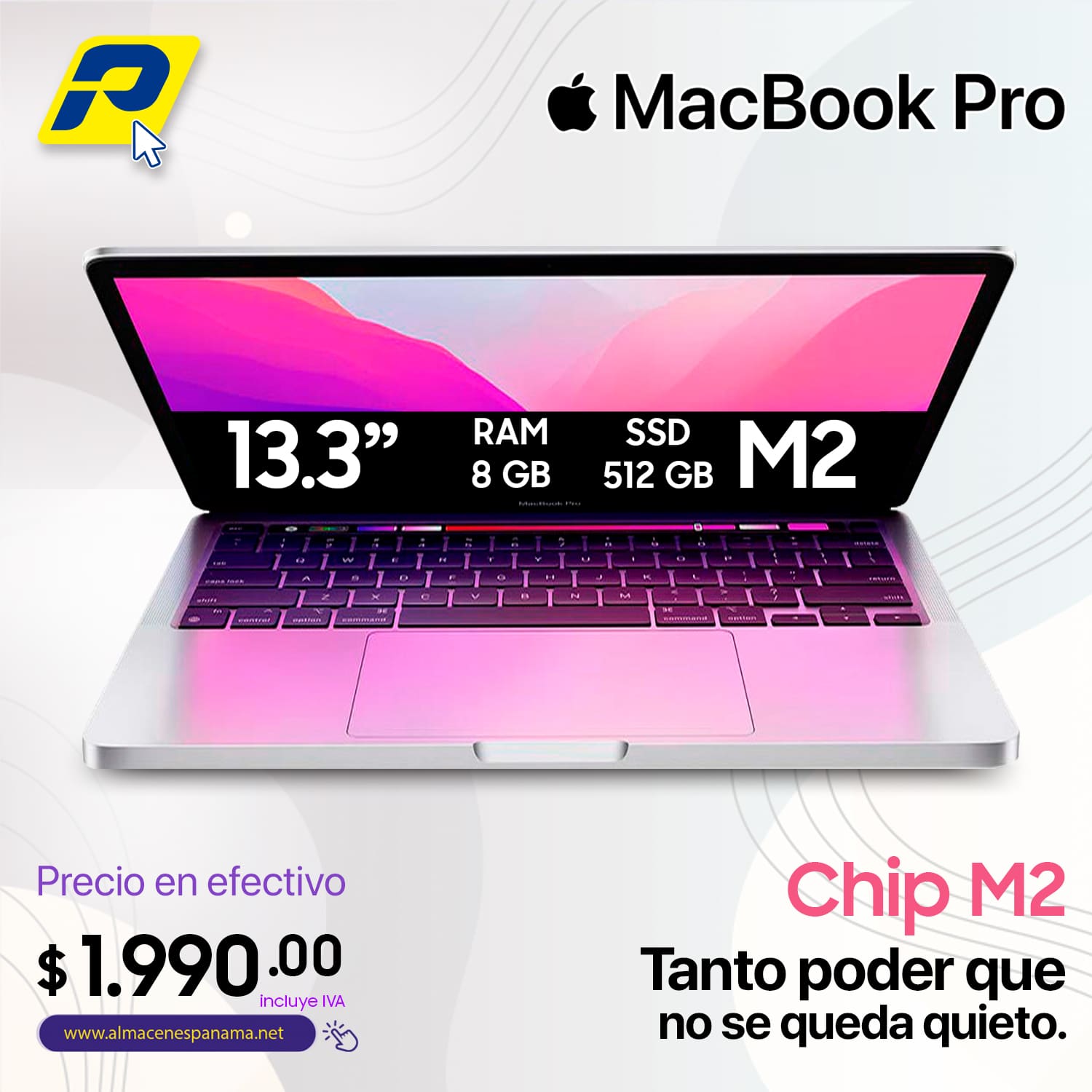 Apple 13.3 MacBook Pro M2 PRECIO