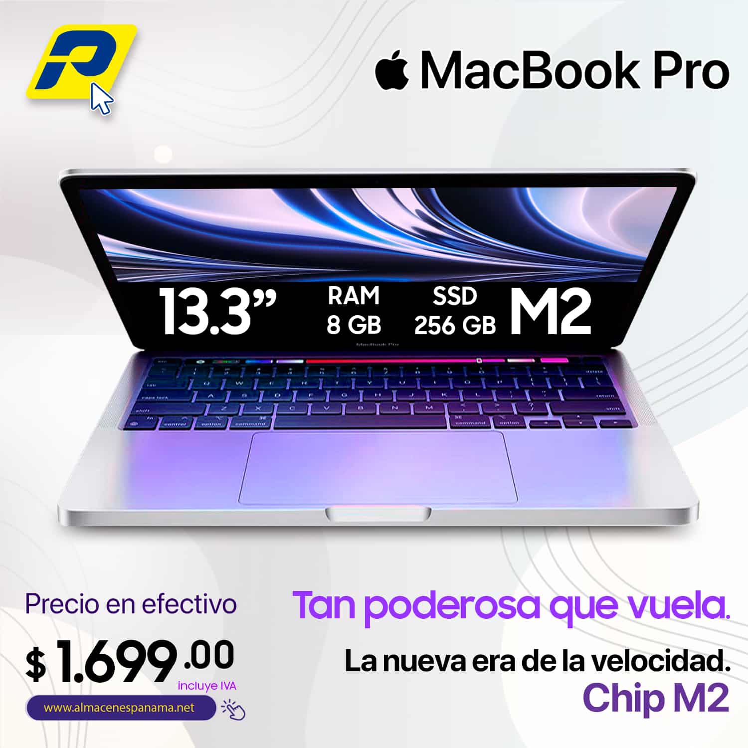 MacBook Pro M2 8 RAM 256 SSD PRECIOS