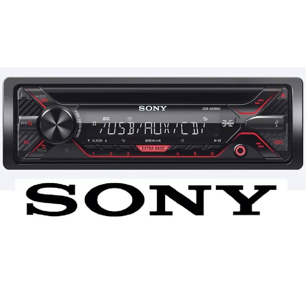 Radio Sony Aux Usb Cdx g1200u