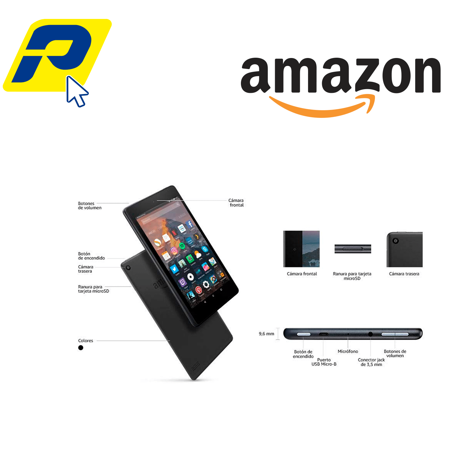 Tablet Amazon Fire 99 MC 3