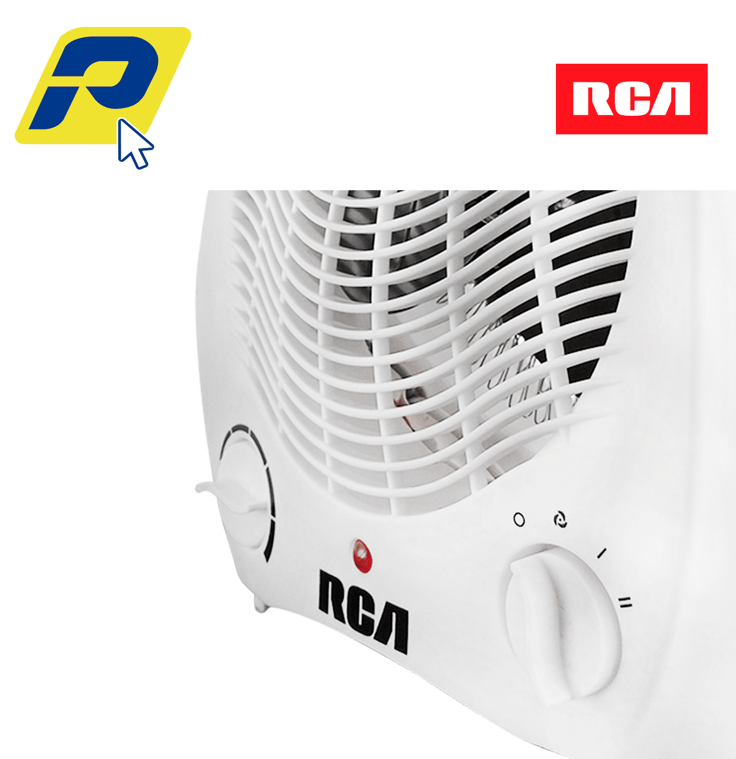 calefactor RCA NSB 200A T pequeno 1500 WATTS ML 3