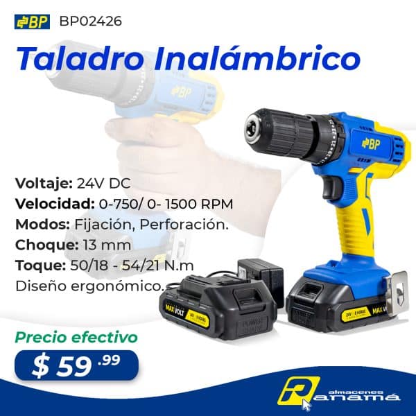 Taladro inalambrico BP02426